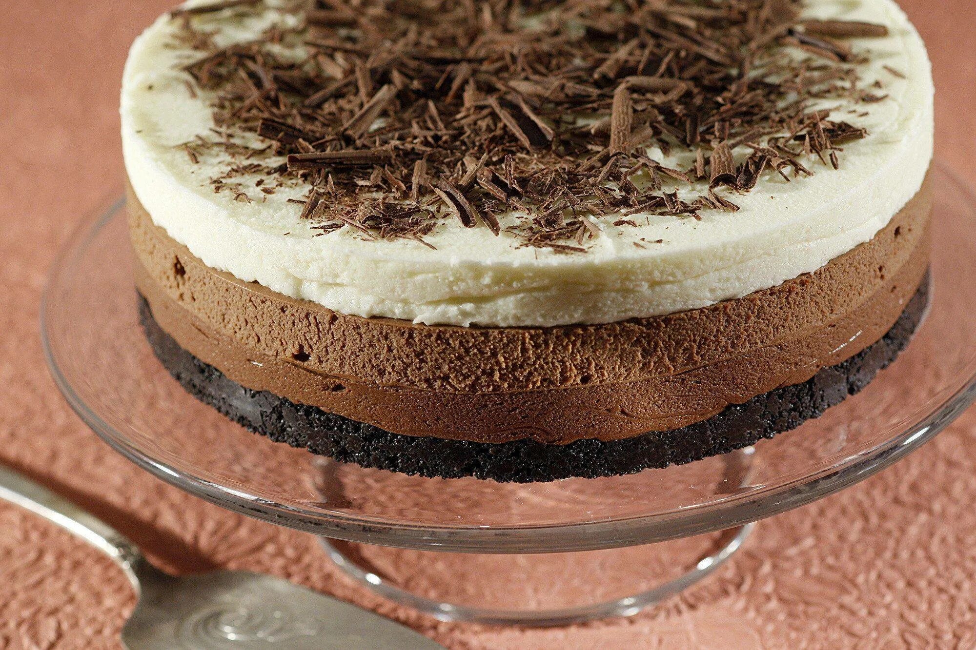 Торт без выпекания. 3 торта без выпечки. Чизкейк с шоколадной крошкой. Торт без выпечки. 3 торта без выпечки.