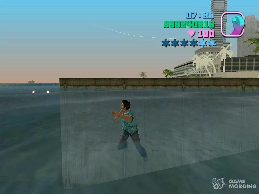 Код гта плавать. Гта вайс сити бассейн. gta vice city плавание. гта вайс сити плавать. gta vice вода.