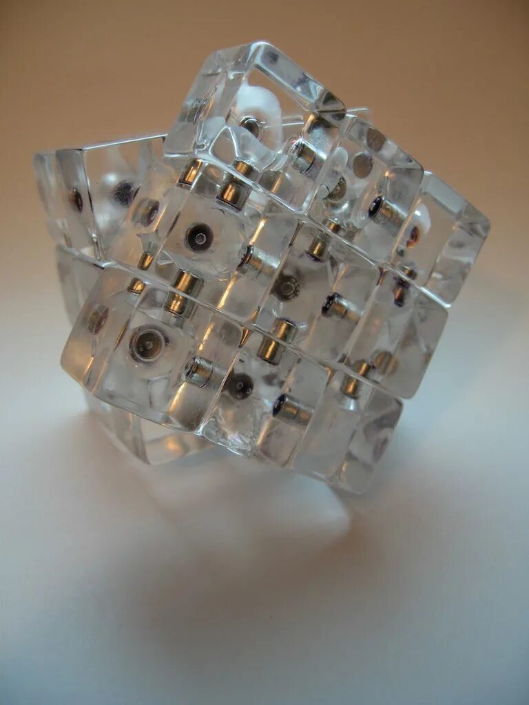 Акриловый кубик Рубика. Кубик Рубика своими руками. Вращательные головоломки. Акриловый куб с дверцами. Самодельный куб