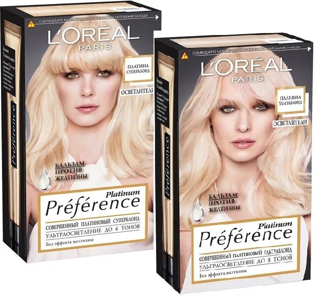L'Oreal Paris Женский Preference Стойкая краска для волос № 11.11 (ультраблонд х