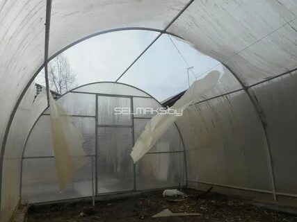 Надо ли закрывать теплицу из поликарбоната