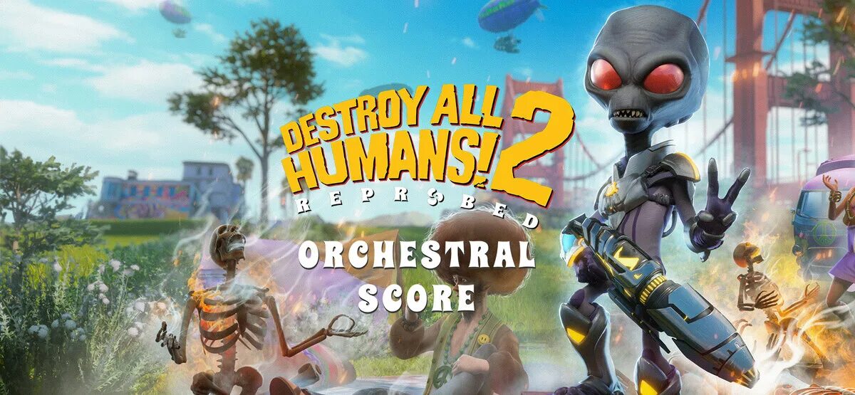 Destroy all Humans 2. Destroy all Humans!. Destroy all Humans! 2 - Reprobed: Official Orchestral score. Destroy all Humans! 2 - Reprobed диск ps4. Destroy all humans reprobed