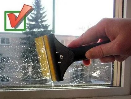 Как удалить со стекла