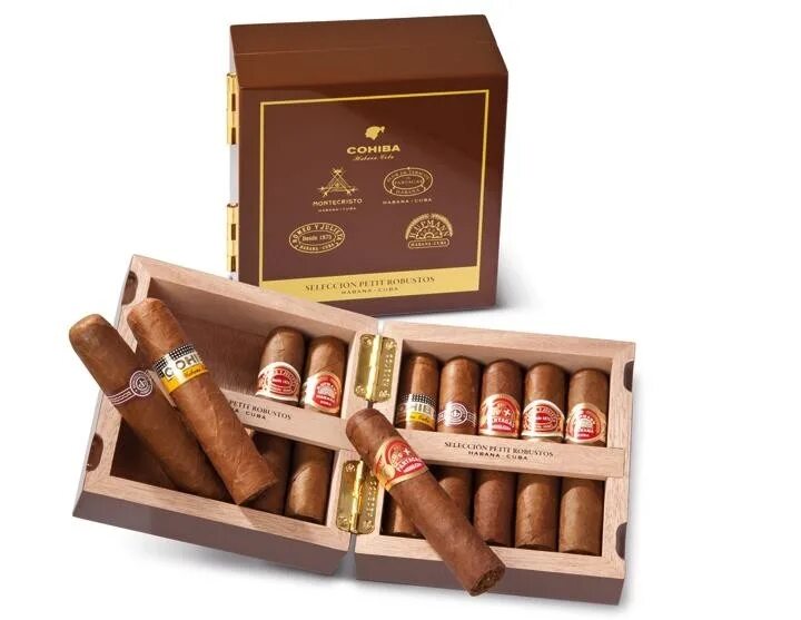 Сигары "combinaciones seleccion" petit Robustos (набор. Подарочный набор сигар combinaciones seleccion petit Robustos 10. Сигары Cohiba Robustos. Кубинские сигары Cohiba.