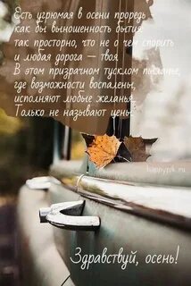 Осень красивые фразы