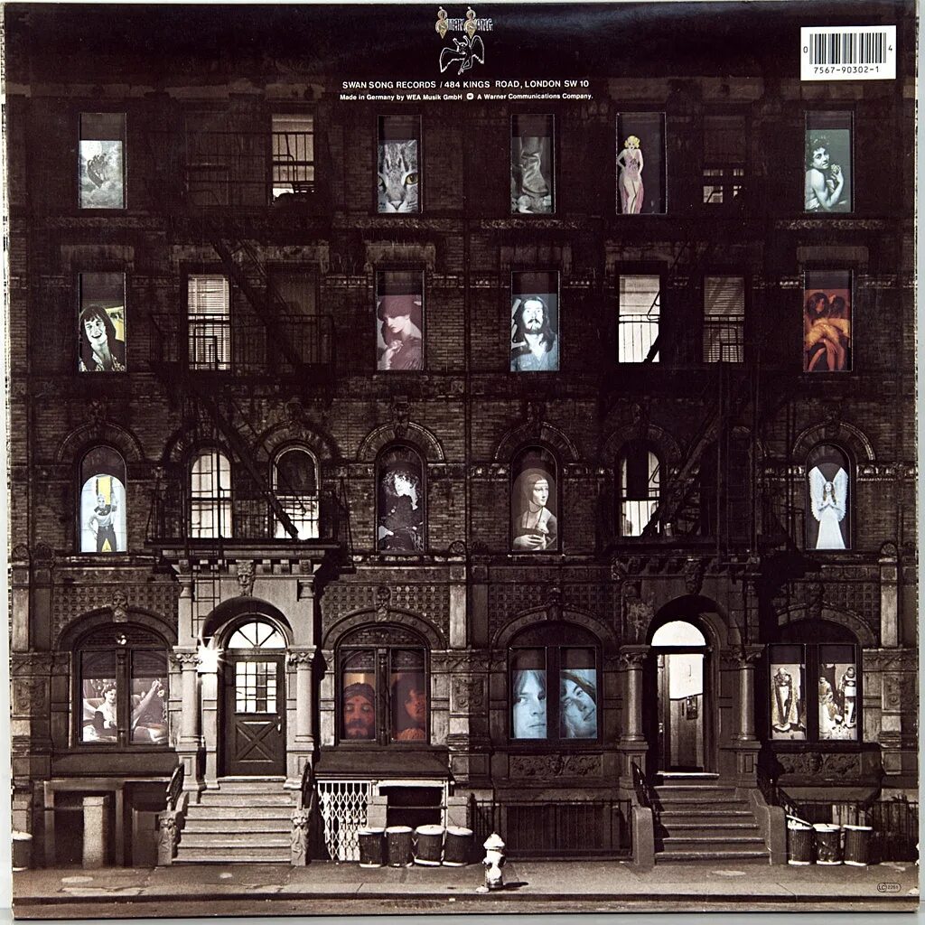 Led zeppelin physical. Лед Зеппелин physical Graffiti. Led Zeppelin physical Graffiti LP. Led Zeppelin physical Graffiti 1975 обложка. Led Zeppelin. Physical Graffiti 2 LP.