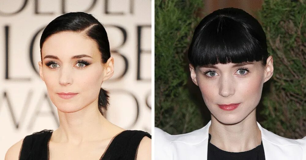 Филированная челка 2020. Челку носить можно. Руни мара с челкой. Прически для высокого лба с удлиненной челкой. Челка нулевых.