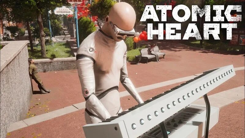 Атомик ремикс. Комарово atomic heart. комарова атомик харт. робот ссср.