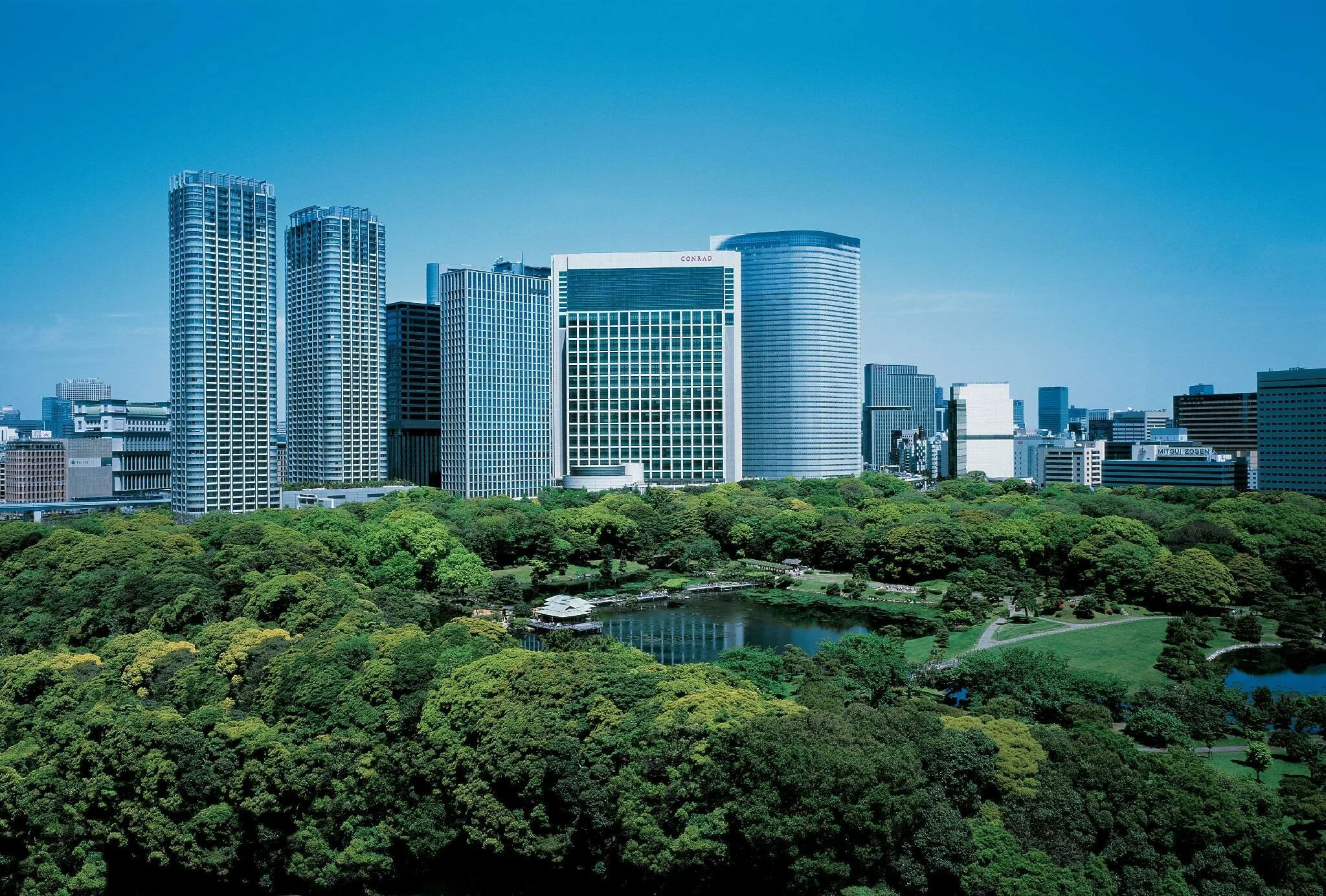 Conrad отель в Токио. Минато (Токио). Япония Токио 2024.