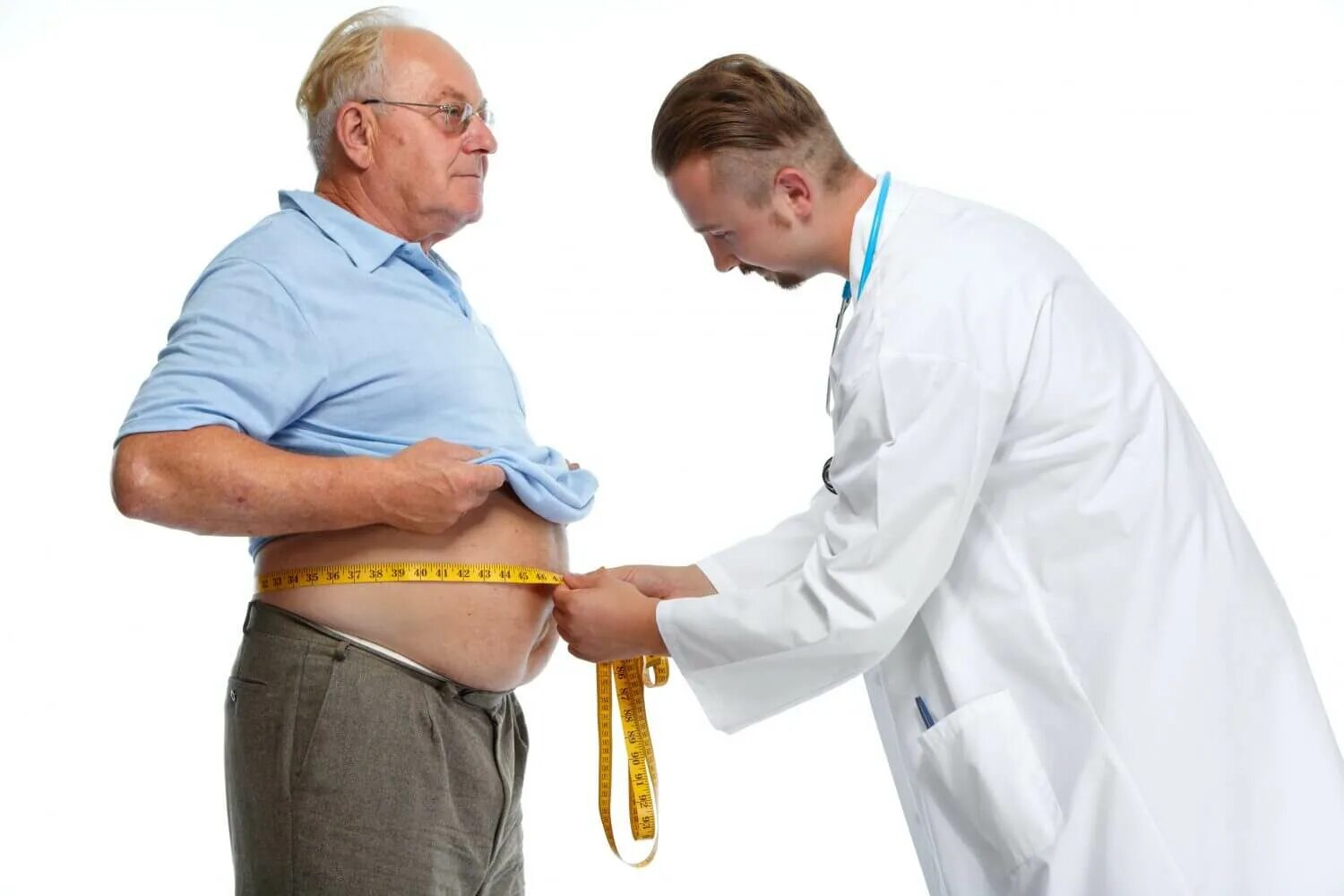 Вес пожилого человека