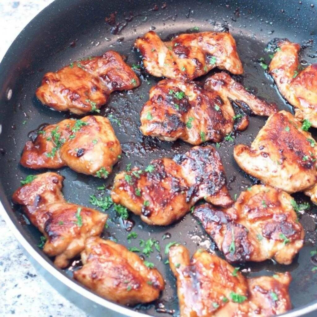Как вкусно пожарить кусочки мяса
