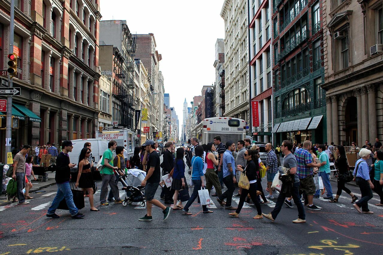 People live in the street