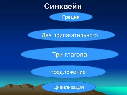 5 синквейн
