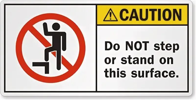Do not take more than. Do not step. step on it(). do not ingest. safety sticker.