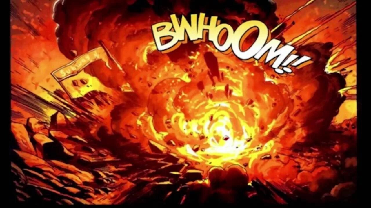 To be an explosion. To be an explosion