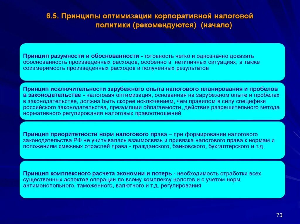 Принципы налоговой оптимизации. Принципы оптимизации налогообложения. Принцип оптимальности налогообложения. Методы оптимизации налогооблагаемой базы. Налоговая оптимизация организаций