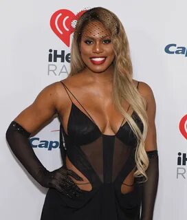 Laverne Cox - iHeartRadio Z100 Jingle Ball 2021 in New York.