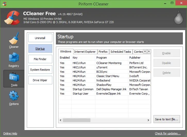 Типа ccleaner. Ccleaner. ccleaner для windows. ccleaner для windows 10. ccleaner окно.