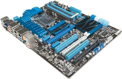 Материнская плата asus p7p55d
