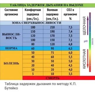 Сколько выдохов делает в минуту