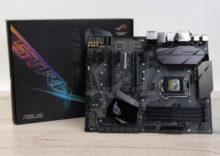Материнская плата asus rog strix b250h