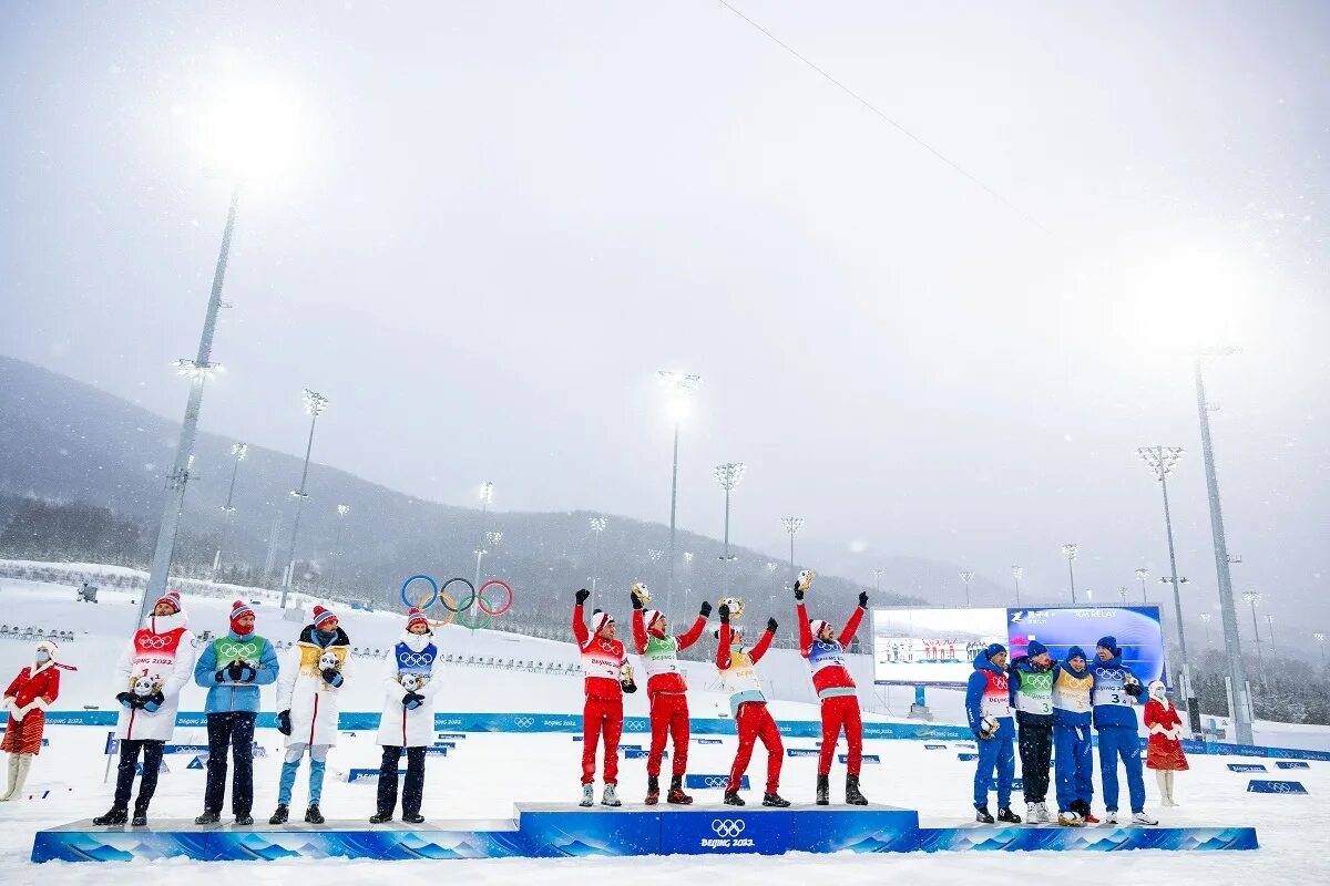 Лыжные гонки эстафета мужчины чемпионат россии 2024. Олимпийские игры в Пекине 2022 лыжные гонки. Лыжные гонки Пекин 2022.