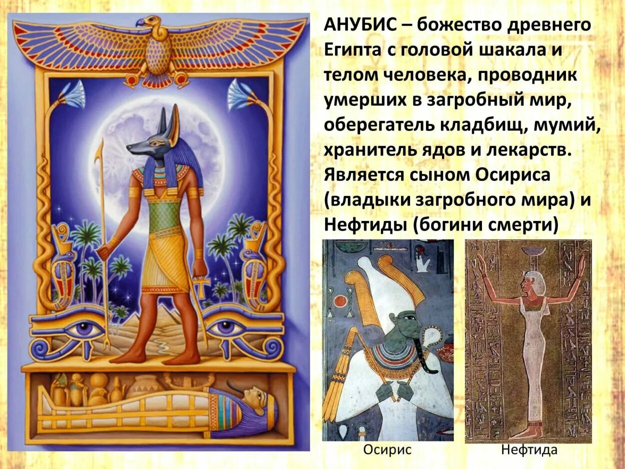 Найти богов древнего. Анубис проводник в загробный мир. анубис бог древнего египта презентация. анубис бог чего в египте 5 класс. бог анубис в древнем египте рассказ.