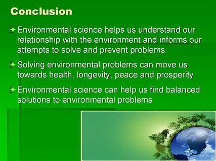 Solve the problems of environment