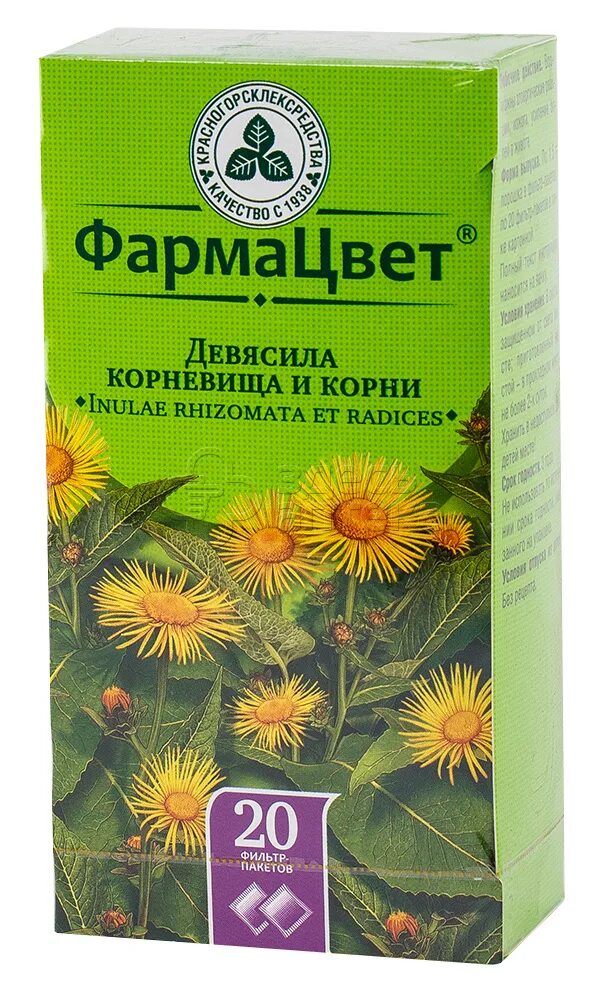 Девясила корневища 50г с бесплатной доставкой на дом из "ВкусВилл" Ульяновск