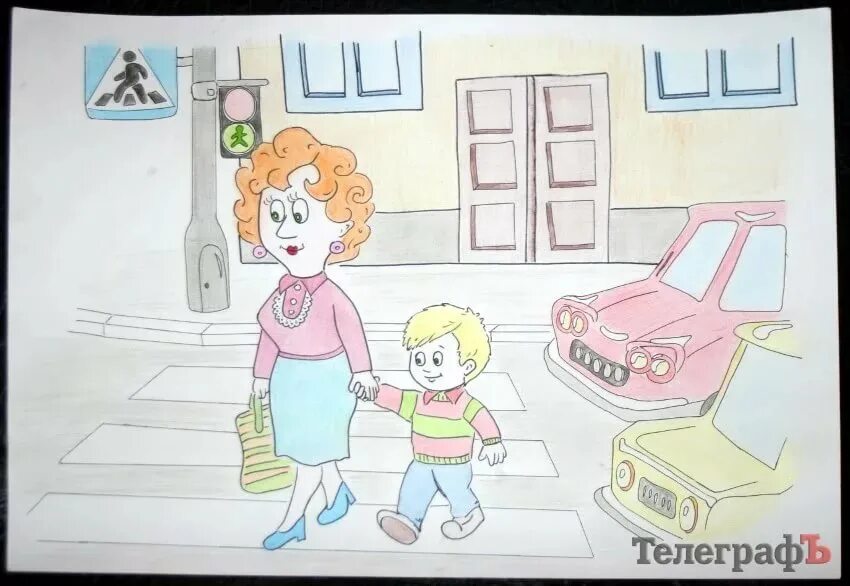 Рисунки на тему дорожное движение для детей. Рисунок по правилам дорожного движения. Рисунок на тему ппд. Рисунок по правилам дорожного движения. Дорога глазами детей.
