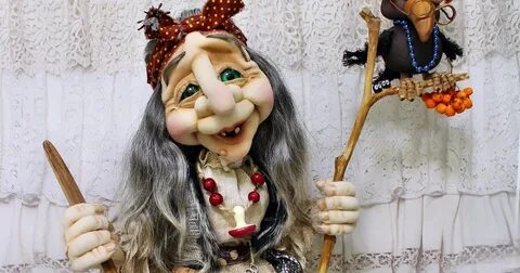 У бабки ежки кошка