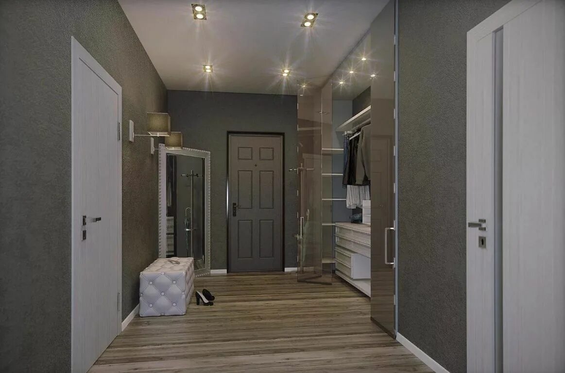 Сочетание серого цвета в прихожей Morr Interiors Dorset Park Interior Design Palette Color palette interior design