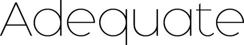 Adequate