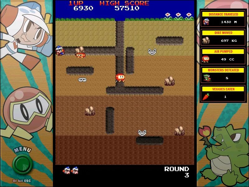 Dig dug game. Dig dug игра. dig dug (1982). игра диггер на psp. dig dug dug java игра.
