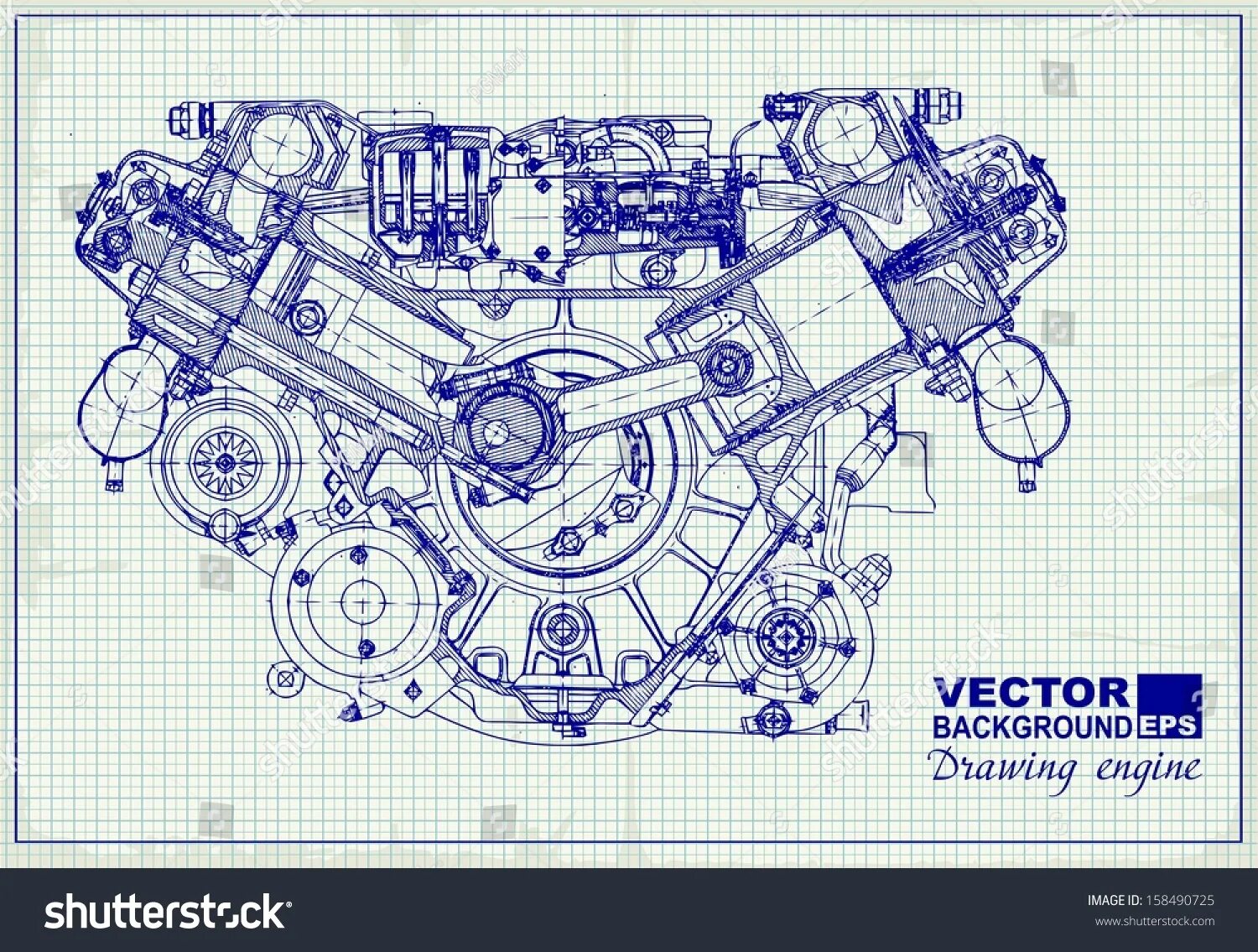Blueprint engines. Двигатель blueprint. чертеж двигателя вектор. двигатель графическое изображение. старые чертежи двигателей.