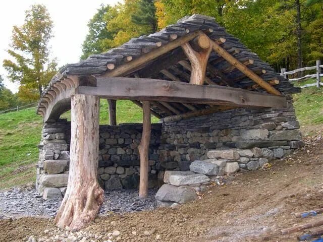 Stone shelter. Каменный коровник. The Shelters of Stone. Во что переделать каменный сарай.