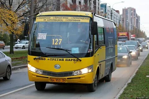 127 автобус спб