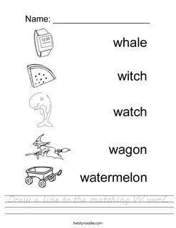 Draw words