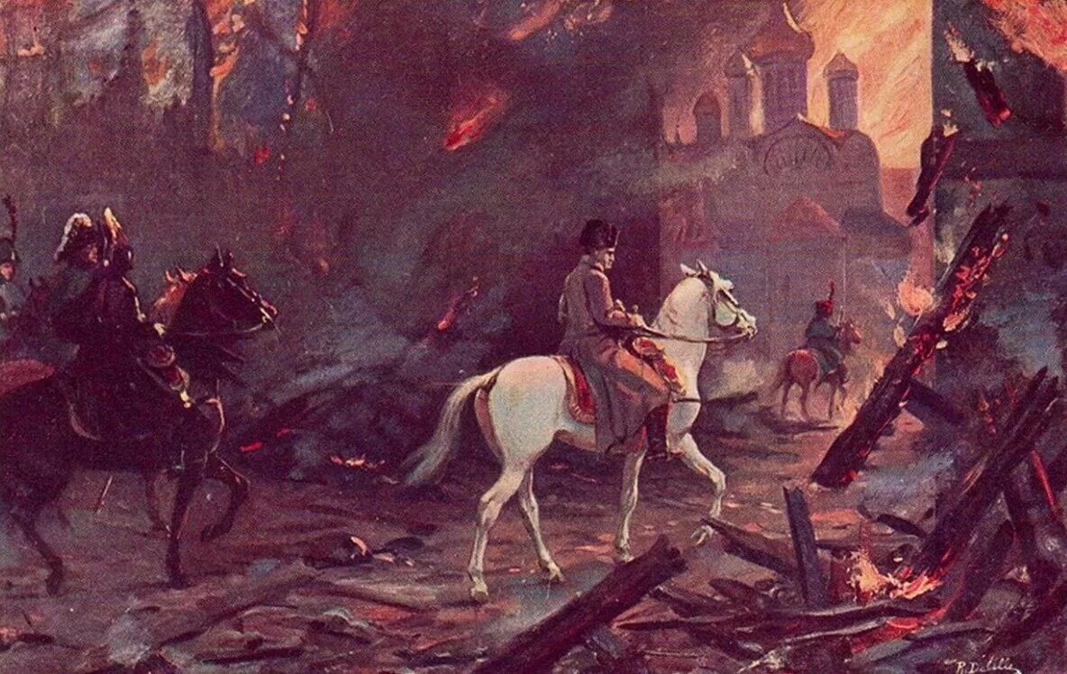 Наполеон в Москве 1812. Бонапарт в Москве 1812.