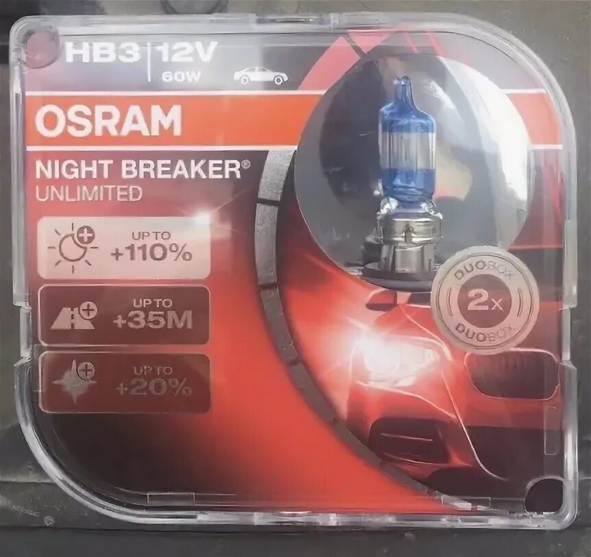 Osram Night Breaker Unlimited hb3 артикул. Osram Night Breaker hb3 Солярис 2018.