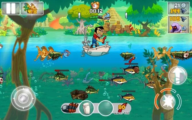 My fishing world на деньги