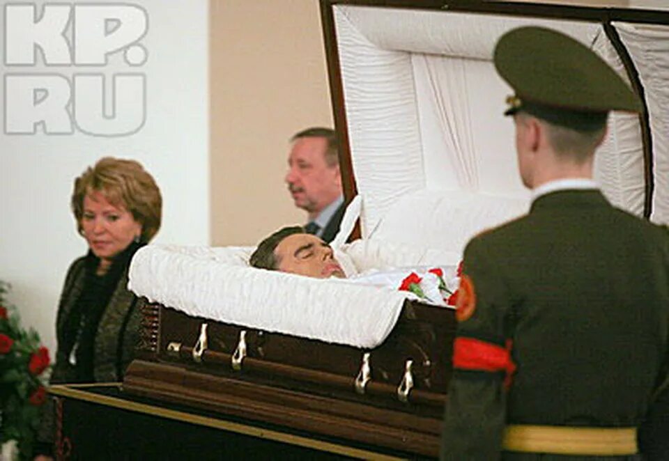 Похороны Сергея Гринькова. Алису похоронили