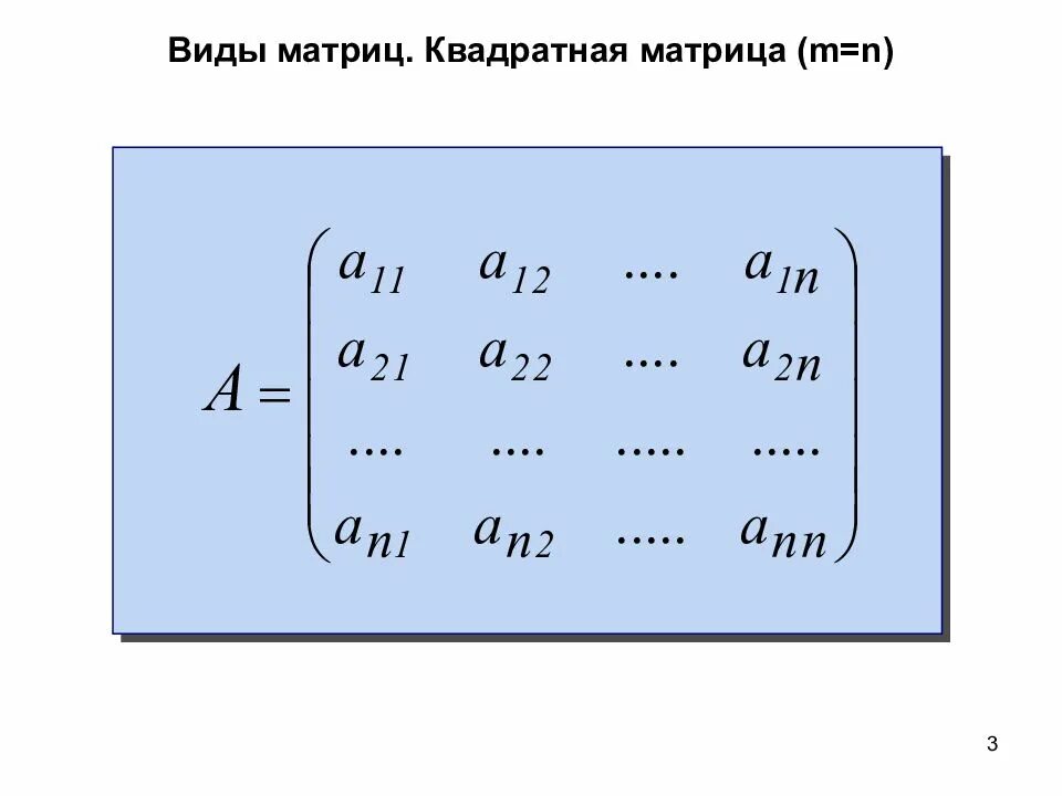 Квадратная матрица матрица 4х4. Матрица m на n. Формула квадратной матрицы. Общий вид матрицы.