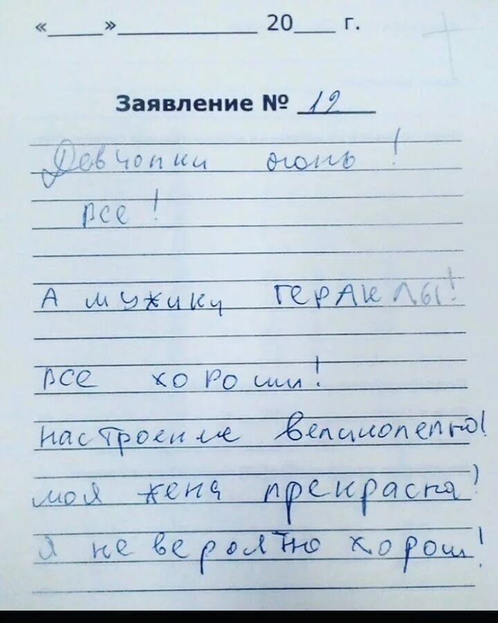 Напишите два разных по форме шутливых отзыва