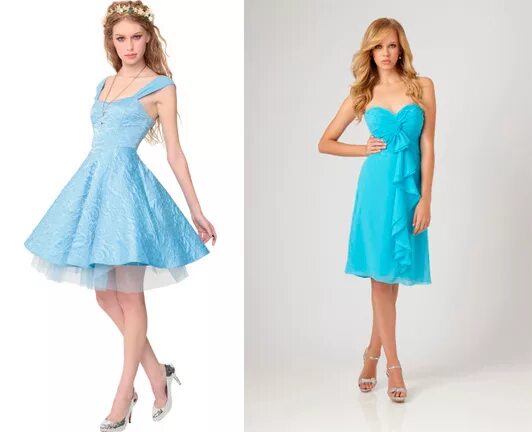Платье серо голубого цвета Каталог одежды Dress-m.ru