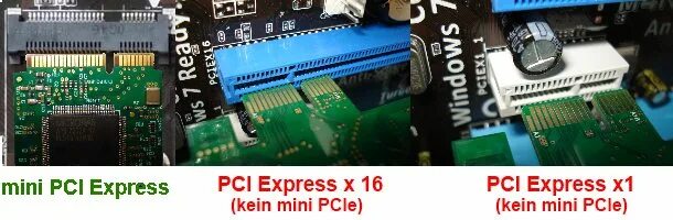 Можно ли подключить видеокарту в pci. Mini pci express видеокарта. wi-fi-модуля mini pci-e к usb 2,0. разъем pci-e x1 в ноутбуке. видеокарта для ноутбуков pci express mini.