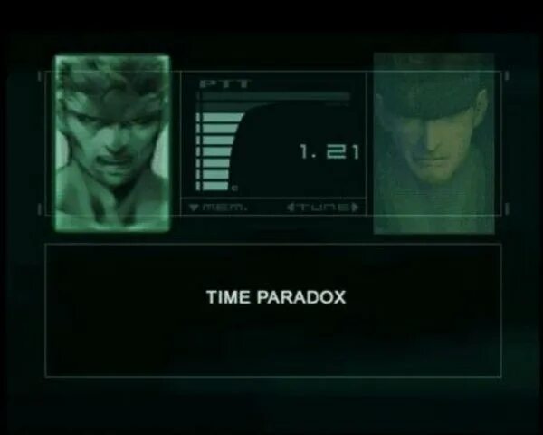 Это парадокс параллельные реалии. Time paradox metal gear solid 3. mgs time paradox. the time paradox. временный парадокс мгс.