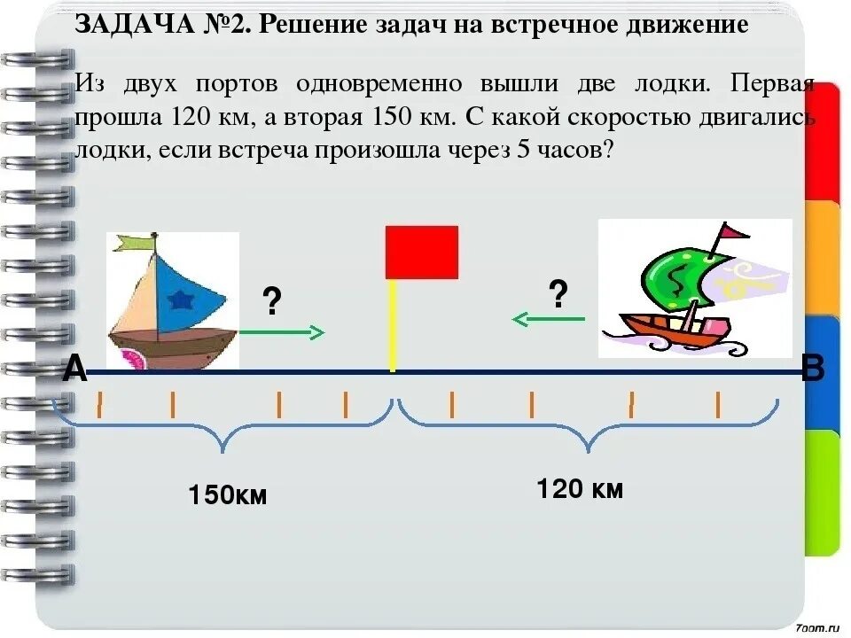 Два поезда двигаются в противоположном направлении