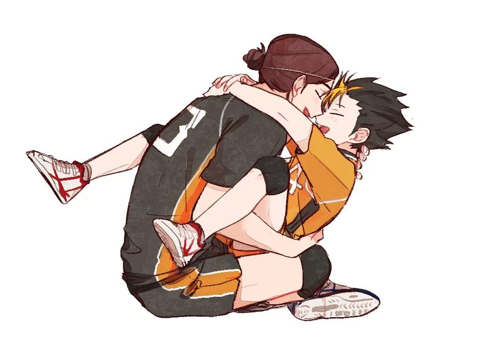 Нишиноя и асахи. Шип нишиноя и асахи. танака и нишиноя шип. haikyuu нишиноя и асахи.