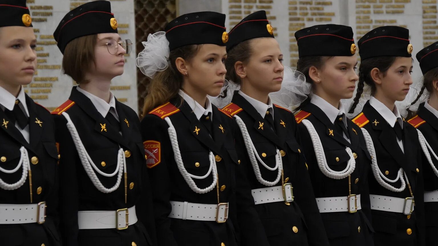 Видеосъемка присяги кадет